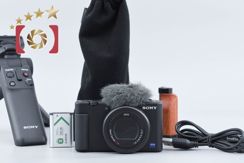 Sony VLOGCAM ZV-1 Black Shooting Grip Kit [Japanese Language Only] from Japan