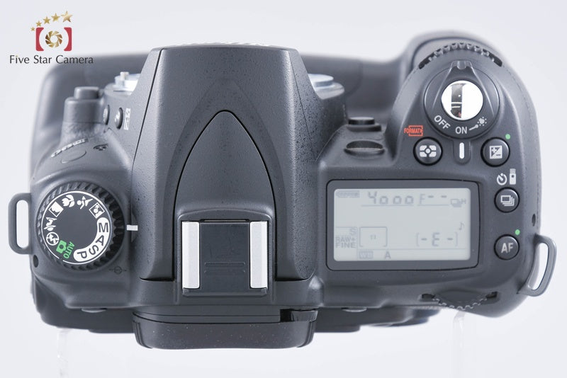 "Count 2,475" Nikon D90 12.3MP DSLR + MB-D80 Multi Power Battery Pack from Japan