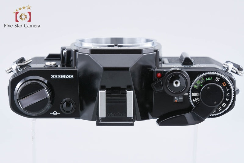 Canon AE-1 Black 35mm SLR Film Camera Body from Japan