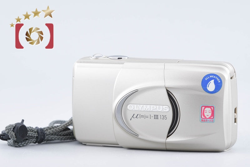 Olympus μ[mju:]-III 135 35mm Point & Shoot Film Camera from Japan