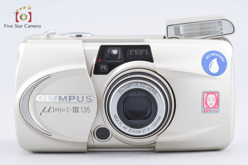 Olympus μ[mju:]-III 135 35mm Point & Shoot Film Camera from Japan