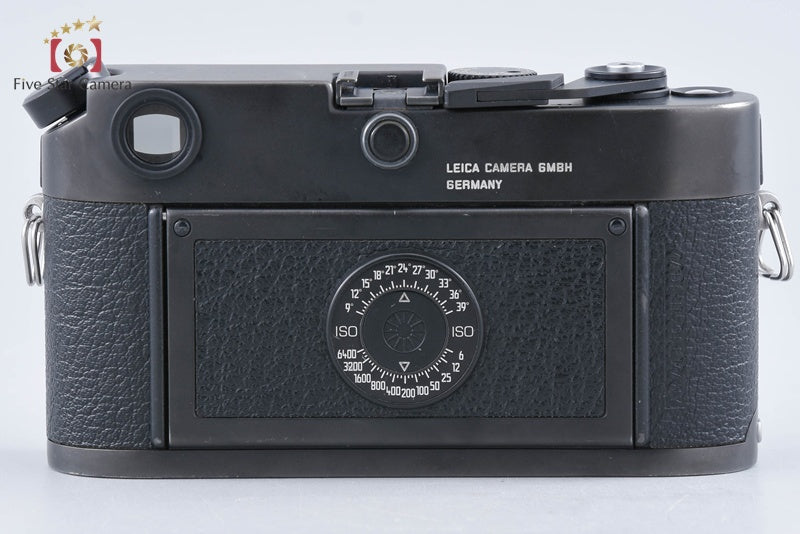 Leica M6 Black 35mm Rangefinder Film Camera Body from Japan