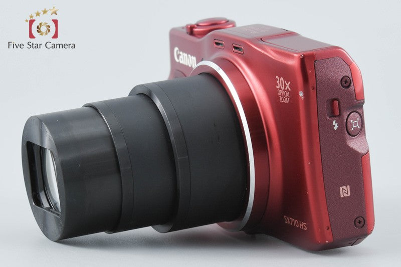 Canon PowerShot SX710 HS Red 20.3 MP Digital Camera from Japan