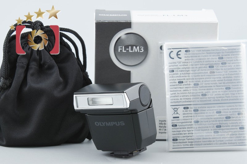 OLYMPUS FL-LM3 Electronic Flash Light w/ Box from Japan