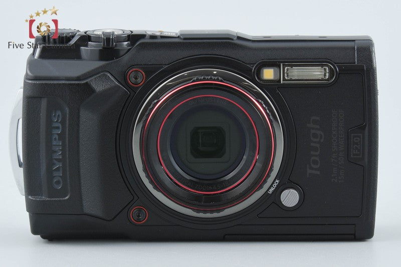 Olympus Tough TG-6 Black 12.0 MP Waterproof Digital Camera from Japan
