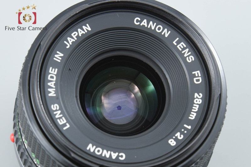 Canon New FD 28mm f/2.8 from Japan