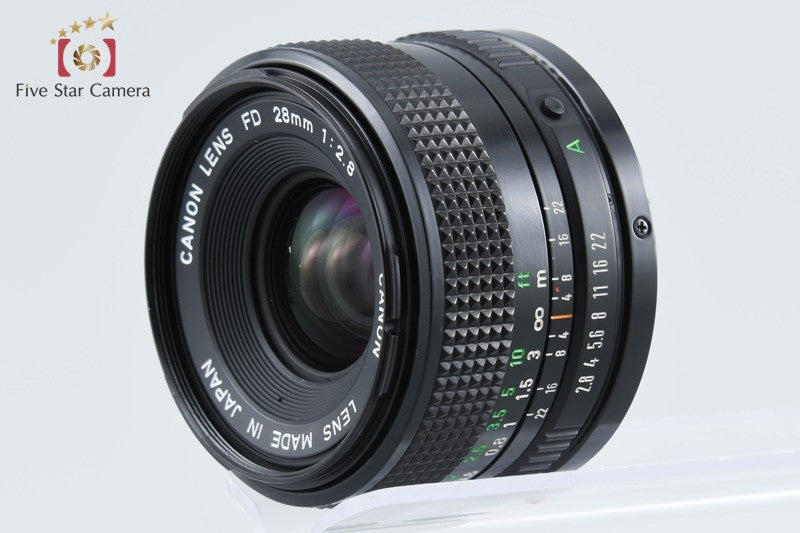 Canon New FD 28mm f/2.8 from Japan