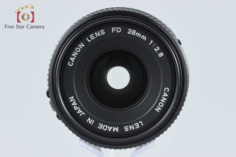 Canon New FD 28mm f/2.8 from Japan