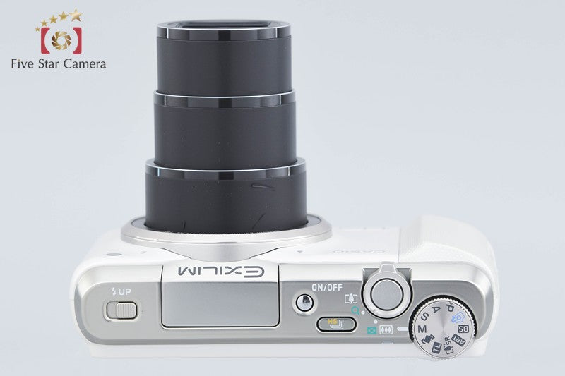 CASIO HIGH SPEED EXILIM EX-ZR800 White 16.1 MP Digital Camera from Japan