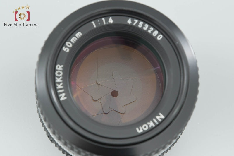 Nikon Ai NIKKOR 50mm f/1.4 from Japan