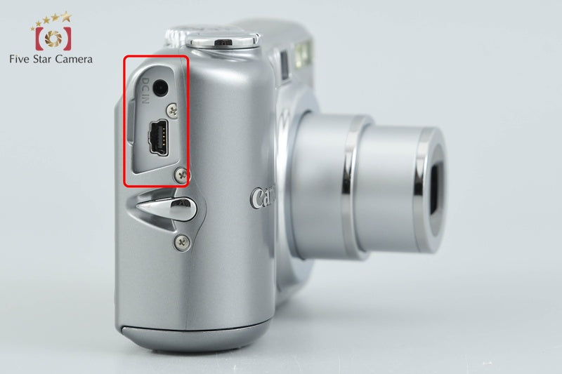 Canon PowerShot A1100 IS Silver 12.1 MP Digital Camera from Japan