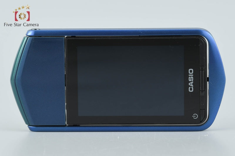 CASIO EXILIM EX-TR350S Blue 12.1 MP Selfie Digital Camera from Japan