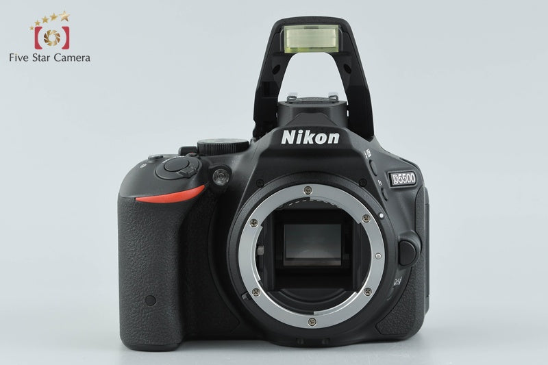 "Count 1,497" Nikon D5500 24.2 MP DSLR Black 18-55 55-300 VR Lenses from Japan