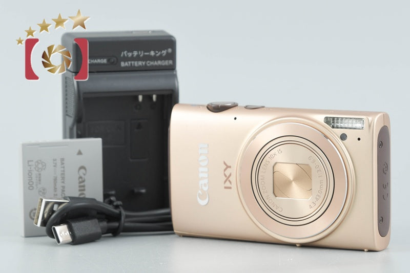 Canon IXY 610F Gold 12.1 MP Digital Camera from Japan