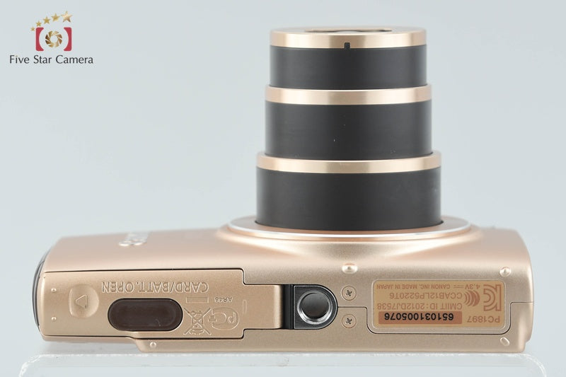 Canon IXY 610F Gold 12.1 MP Digital Camera from Japan
