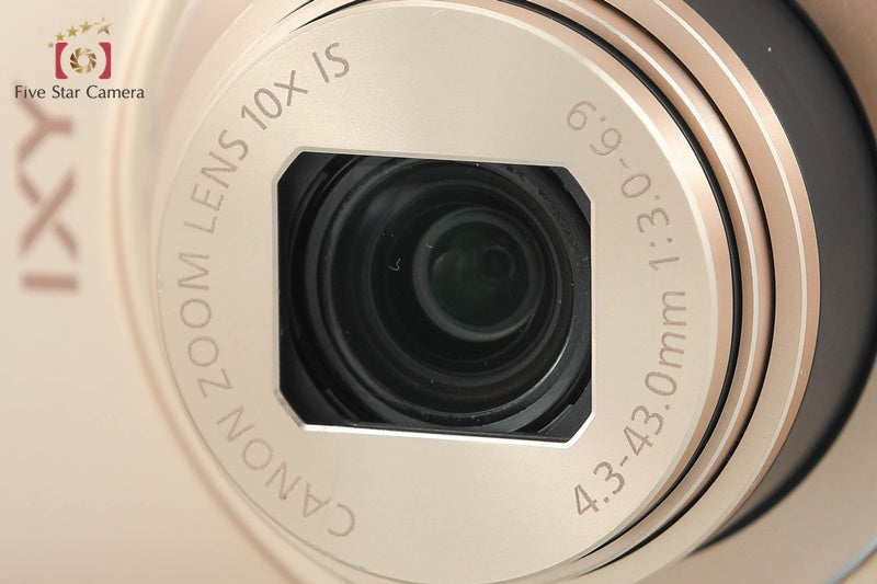 Canon IXY 610F Gold 12.1 MP Digital Camera from Japan