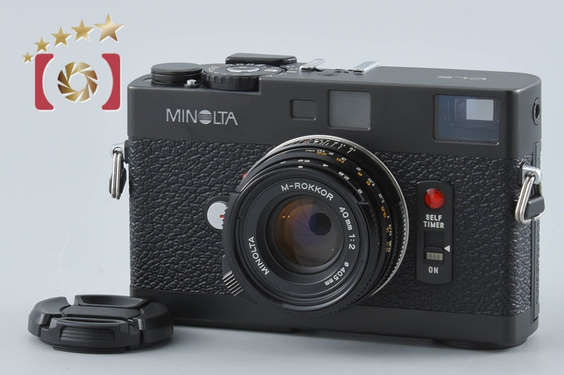 Minolta CLE 35mm Rangefinder Film Camera + M-ROKKOR 40mm f/2 from Japan