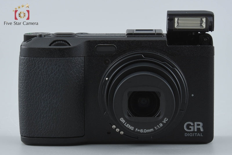 Ricoh GR Digital IV Black 10.0 MP Digital Camera from Japan