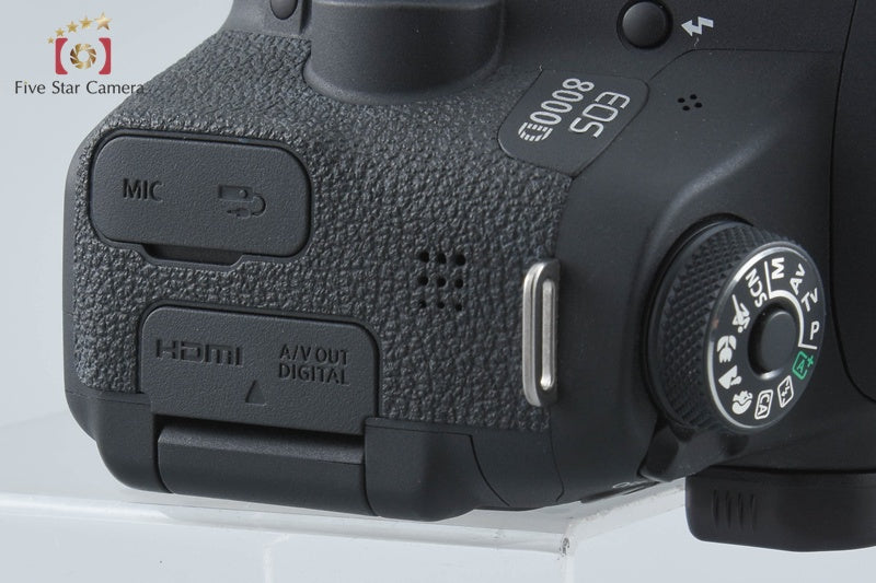"Count 4,562" Canon EOS 8000D / Rebel T6s / 760D Digital SLR Camera from Japan