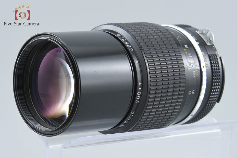 Nikon Ai-S NIKKOR 200mm f/4 from Japan