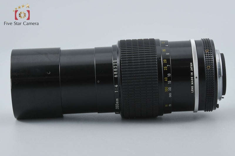 Nikon Ai-S NIKKOR 200mm f/4 from Japan