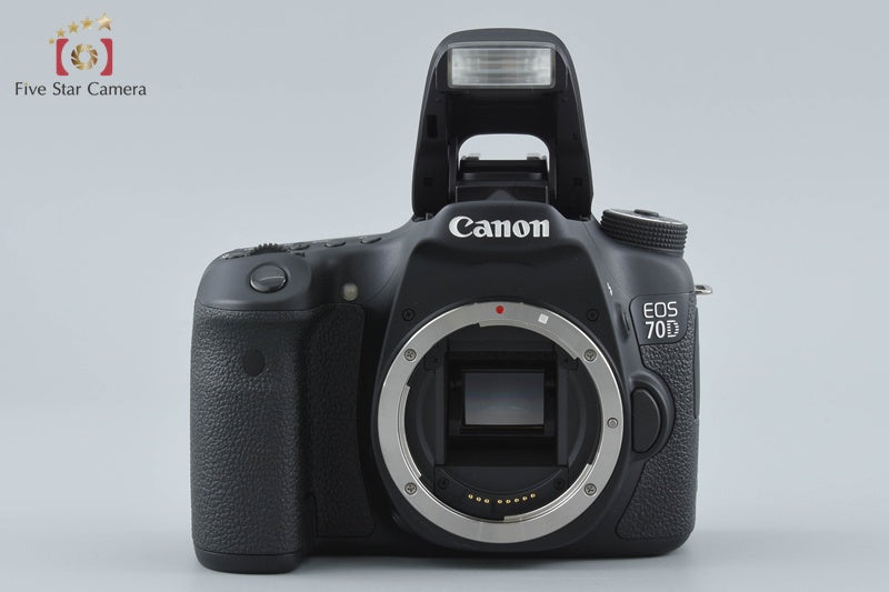 "Shutter count 245" Canon EOS 70D 20.2 MP Digital SLR Camera Body from Japan