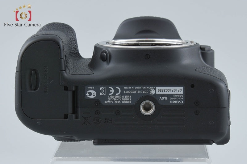 "Shutter count 245" Canon EOS 70D 20.2 MP Digital SLR Camera Body from Japan