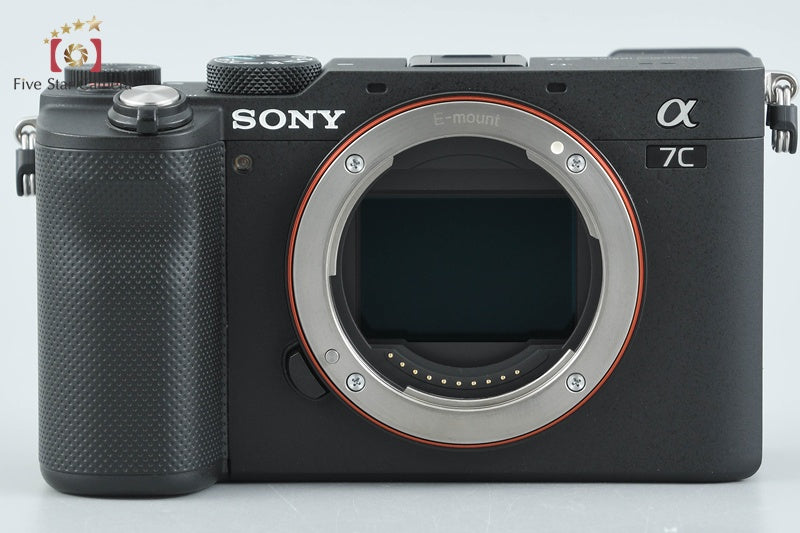 SONY α7C ILCE-7C Black 24.2 MP 28-60 Lens w/ Box [Multiple Languages] from Japan