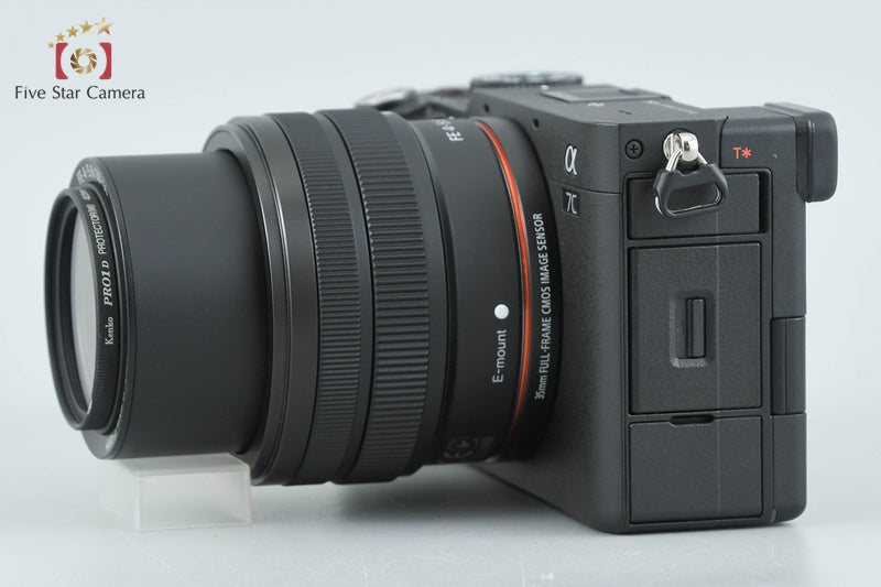 SONY α7C ILCE-7C Black 24.2 MP 28-60 Lens w/ Box [Multiple Languages] from Japan