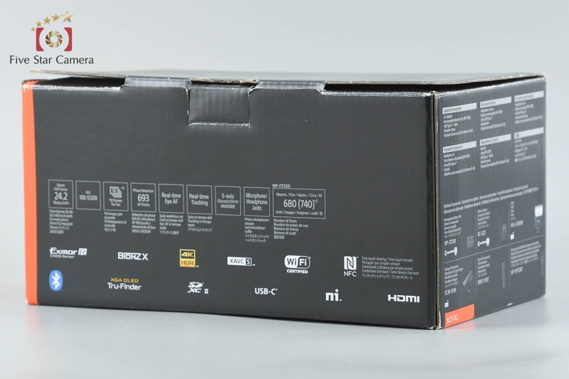 SONY α7C ILCE-7C Black 24.2 MP 28-60 Lens w/ Box [Multiple Languages] from Japan