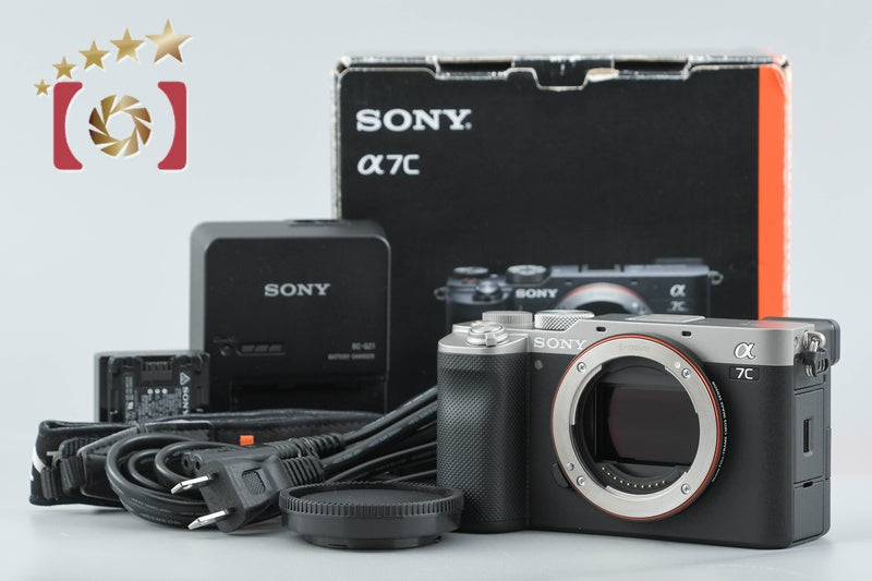 SONY α7C ILCE-7C Silver 24.2 MP Digital Camera [Multiple Languages] from Japan