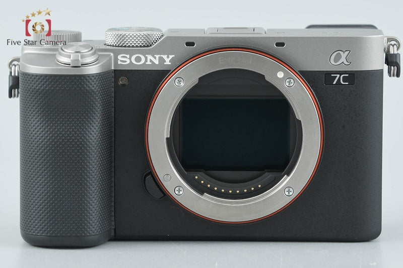 SONY α7C ILCE-7C Silver 24.2 MP Digital Camera [Multiple Languages] from Japan