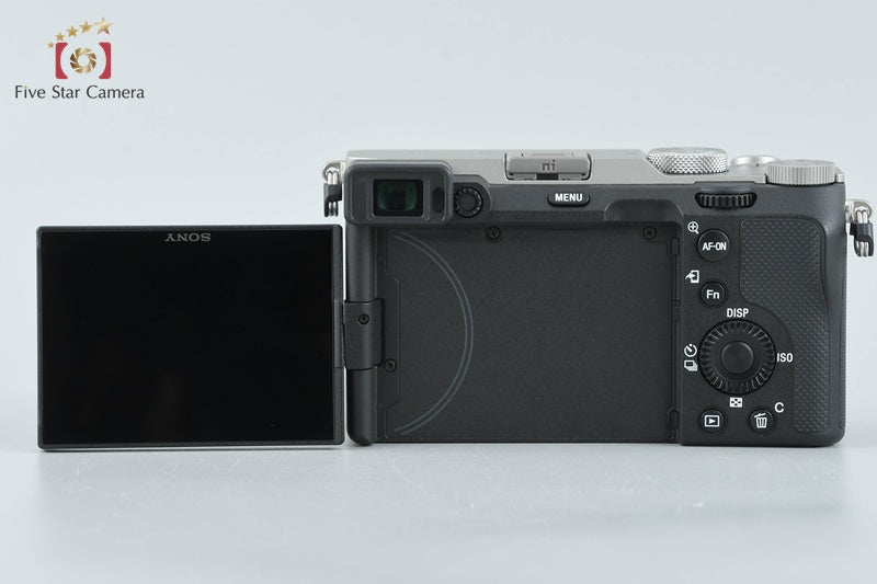 SONY α7C ILCE-7C Silver 24.2 MP Digital Camera [Multiple Languages] from Japan
