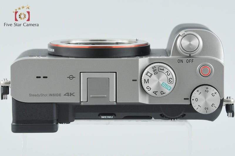 SONY α7C ILCE-7C Silver 24.2 MP Digital Camera [Multiple Languages] from Japan