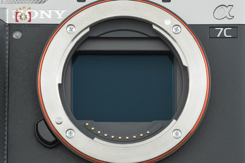 SONY α7C ILCE-7C Silver 24.2 MP Digital Camera [Multiple Languages] from Japan
