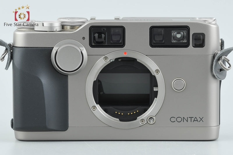 CONTAX G2 Titanium Silver 35mm Rangefinder Film Camera w/ Box from Japan