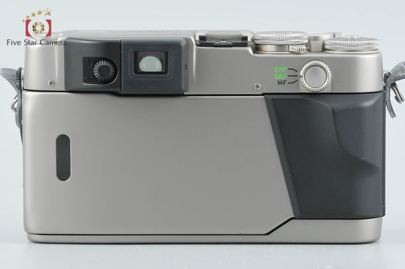 CONTAX G2 Titanium Silver 35mm Rangefinder Film Camera w/ Box from Japan
