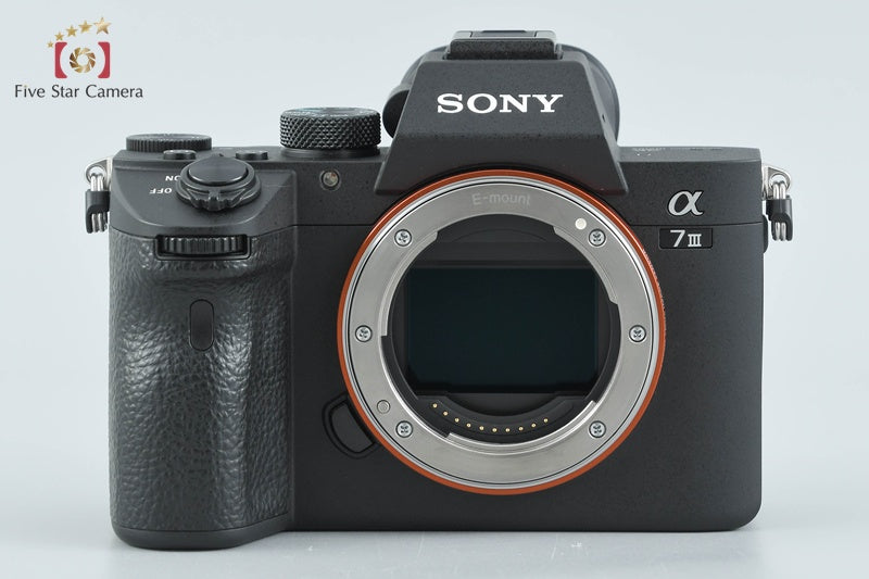 SONY α7III ILCE-7M3 24.2 MP Mirrorless Camera [Multiple Languages] from Japan