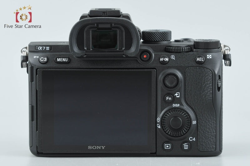 SONY α7III ILCE-7M3 24.2 MP Mirrorless Camera [Multiple Languages] from Japan