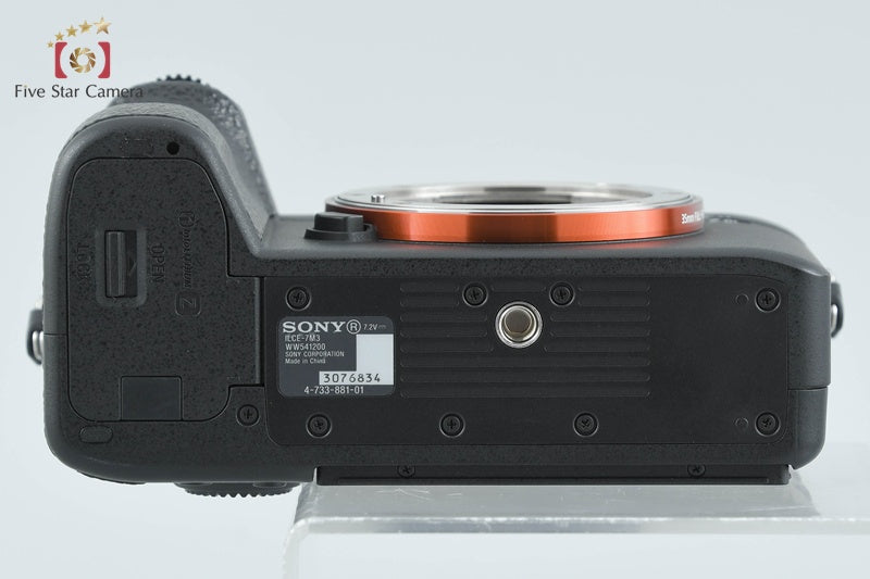 SONY α7III ILCE-7M3 24.2 MP Mirrorless Camera [Multiple Languages] from Japan