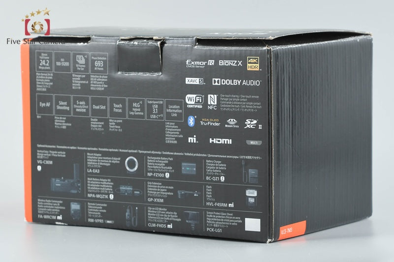 SONY α7III ILCE-7M3 24.2 MP Mirrorless Camera [Multiple Languages] from Japan