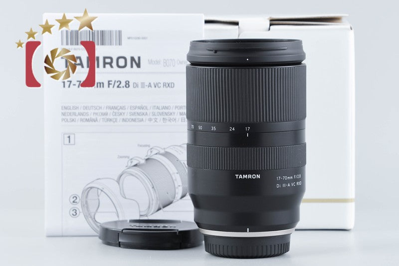 Tamron B070 17-70mm f/2.8 Di III-A VC RXD for Fujifilm X Mount w/ Box from Japan