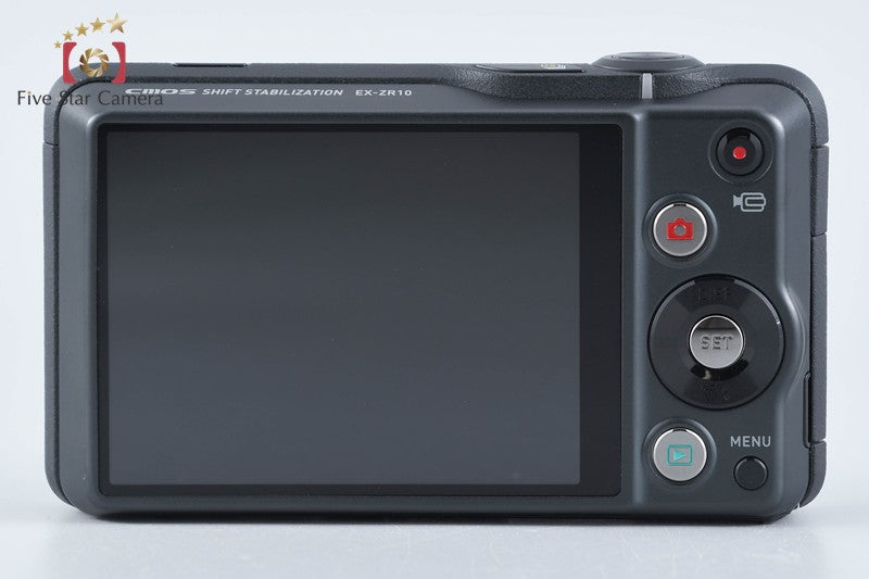 CASIO HIGH SPEED EXILIM EX-ZR10 Silver 12.1 MP Digital Camera from Japan