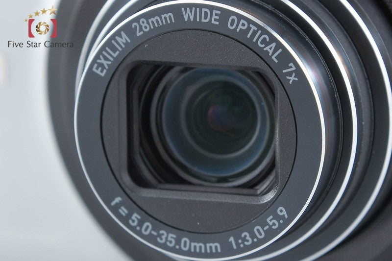 CASIO HIGH SPEED EXILIM EX-ZR10 Silver 12.1 MP Digital Camera from Japan