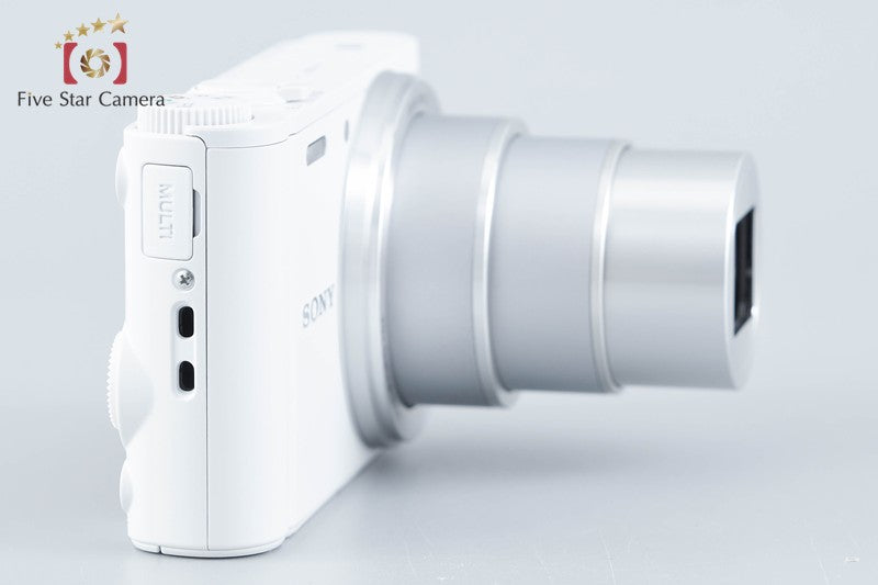 Sony Cyber-Shot DSC-WX350 White Digital Camera [Multiple Languages] from Japan