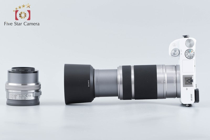 Sony α6000 ILCE-6000 24.3 MP 16-50 55-210 Lenses [Multiple Languages] from Japan