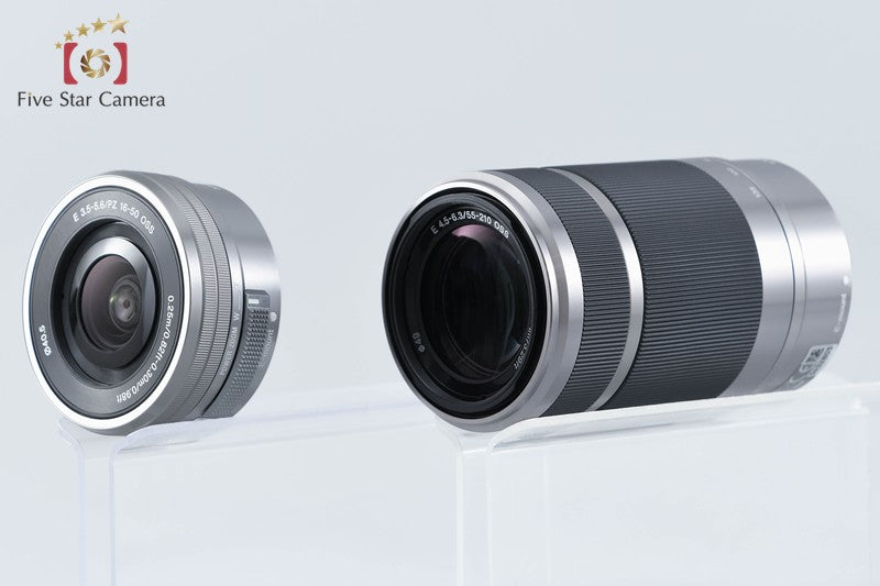 Sony α6000 ILCE-6000 24.3 MP 16-50 55-210 Lenses [Multiple Languages] from Japan