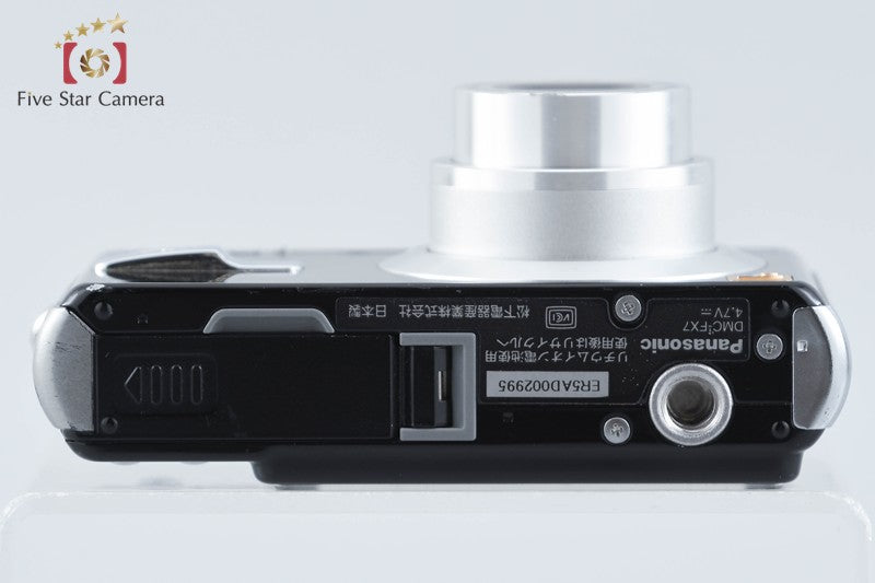 Panasonic LUMIX DMC-FX7 Gloss Black 8.1 MP Digital Camera from Japan