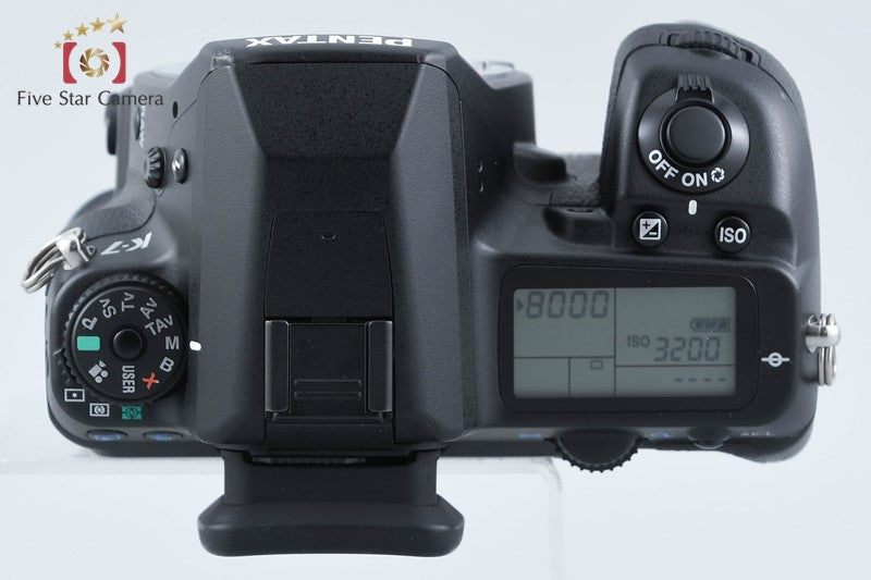 "Shutter count 3,787" Pentax K-7 14.6 MP DSLR Camera Body from Japan
