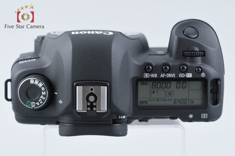 "Count 1,359" Canon EOS 5D Mark II 21.1 MP Full Frame DSLR Camera from Japan
